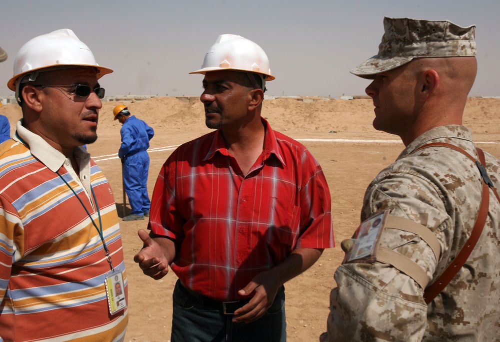 'Iraqi First' Iraqi contractor to build flight line chapel aboard al Asad