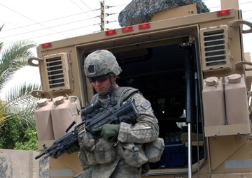 MND-B Soldiers field MRAPs - New vehicle provides MND-B added protection against IEDs