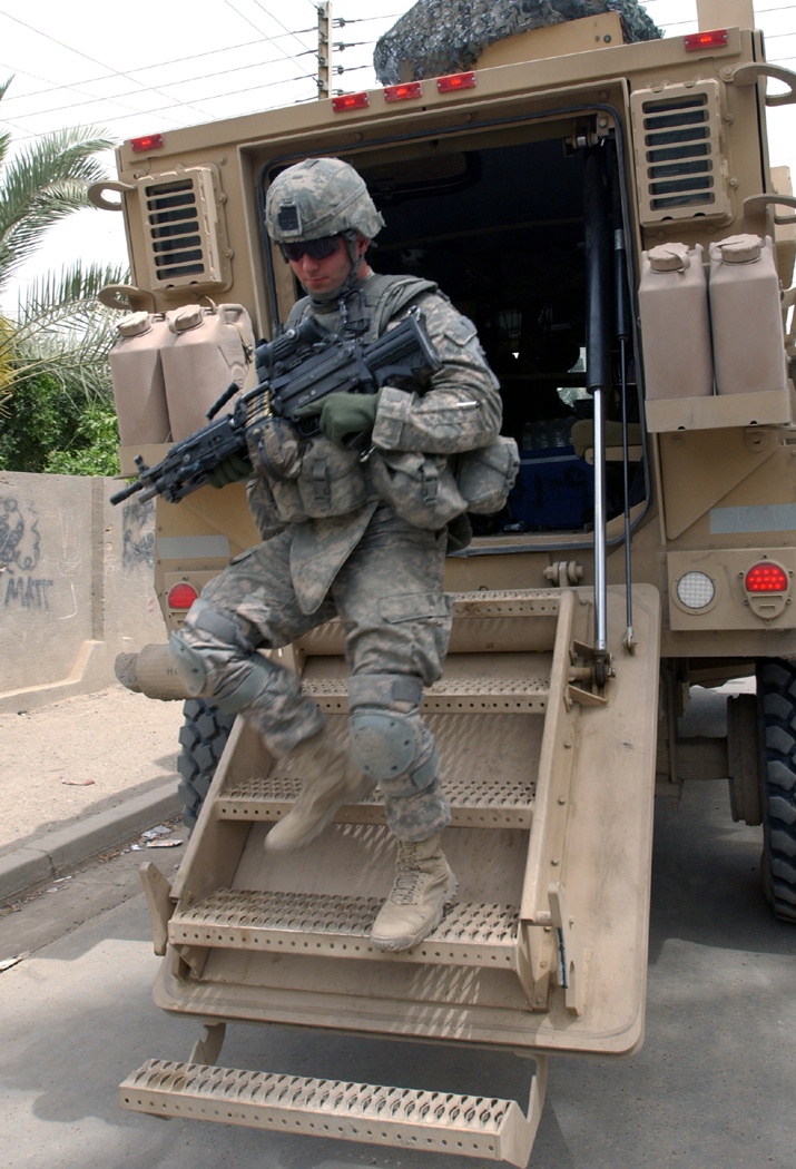 MND-B Soldiers field MRAPs - New vehicle provides MND-B added protection against IEDs