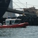 Coast Guard Provides Waterside Security for MRAP Seaport Operations