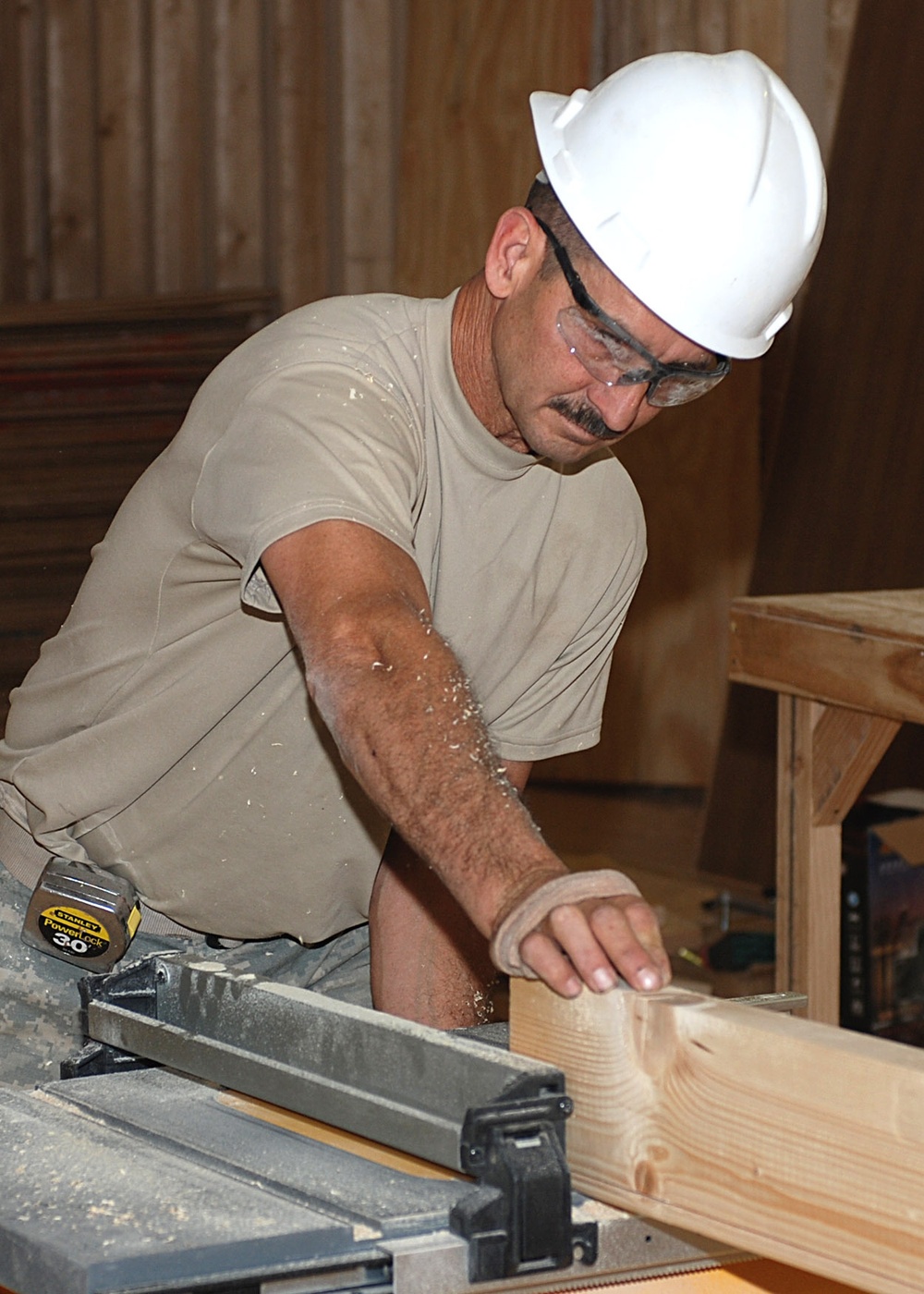 Engineers construct 3rd BCT headquarters at FOB War Eagle