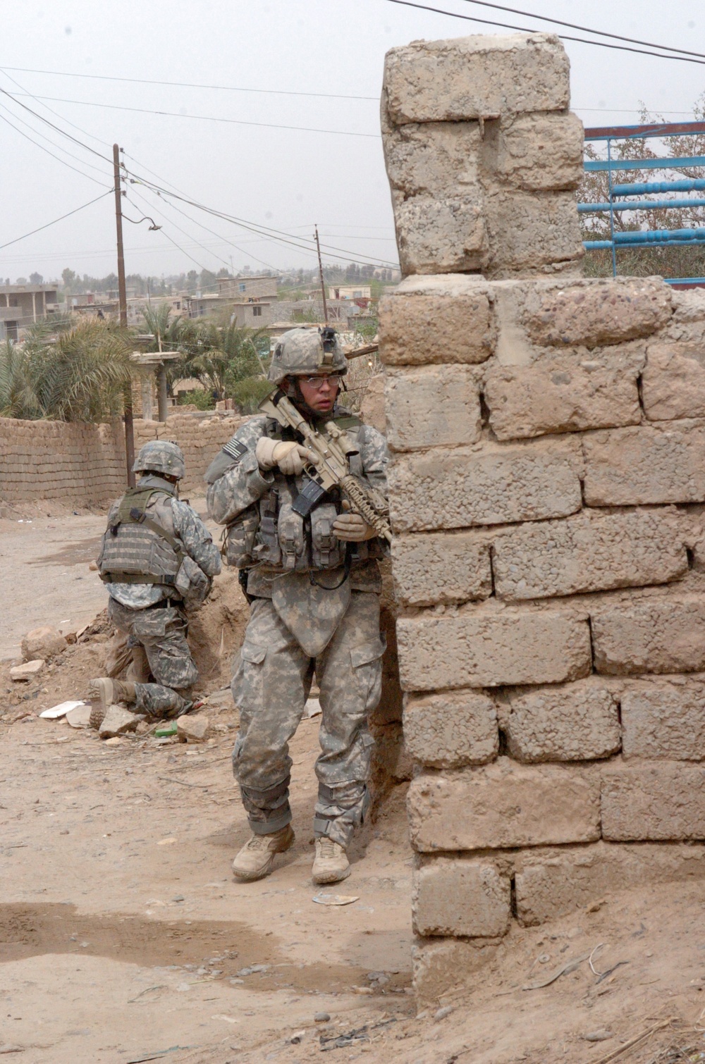 Scout Platoon searches for terrorists in Mezra Scout Platoon searches for terrorists in Mezra