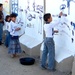 Iraqi children demonstrate artistic skills