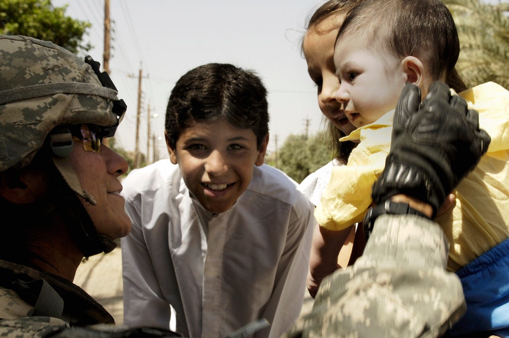 Patrolling Amiriyah, Iraq