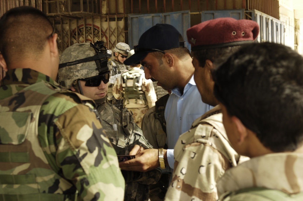Patrolling Amiriyah, Iraq