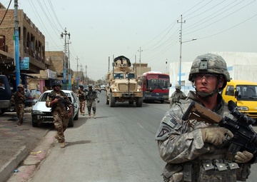 Warriors Battalion works daily to help Doura citizens reclaim freedom, security, stability