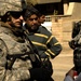U.S. Army Soldiers patrol near Forward Operating Base Loyalty