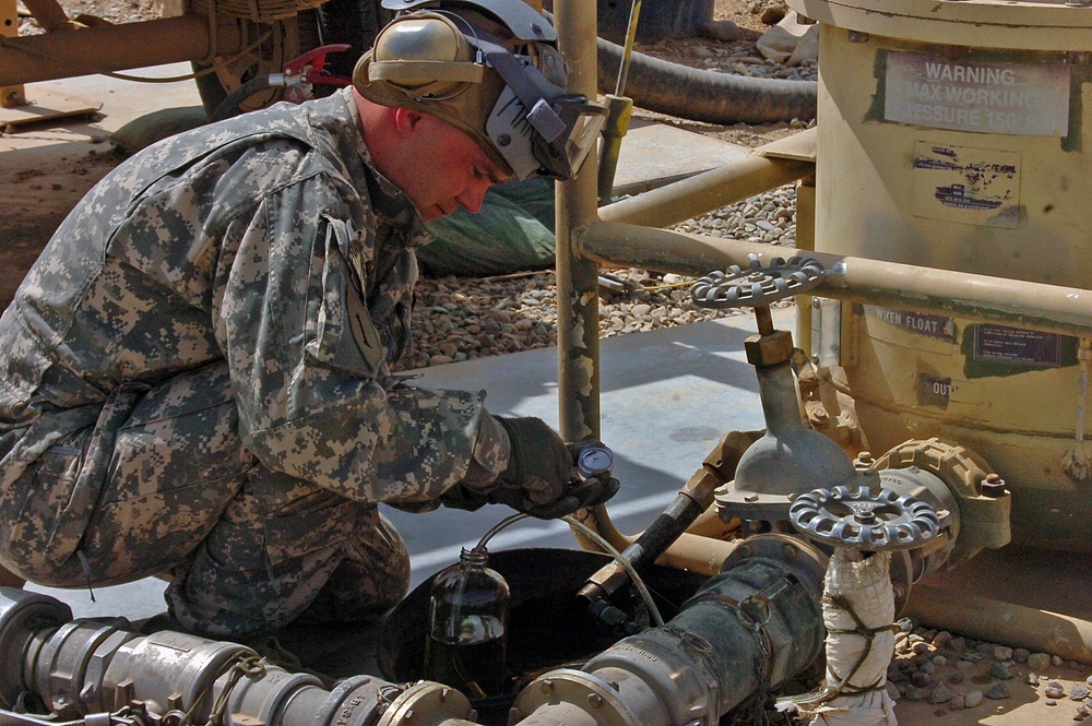 Foward Army Refueling Point sustains the fight in the air