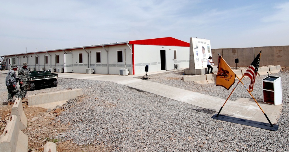 Air Force Dedicates Combat Clinic to Fallen 1-10th Mtn. Medic