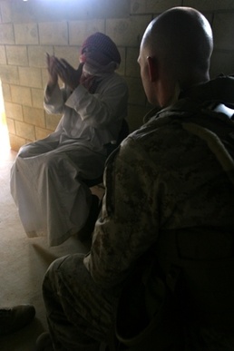 Marine interviews Role Player