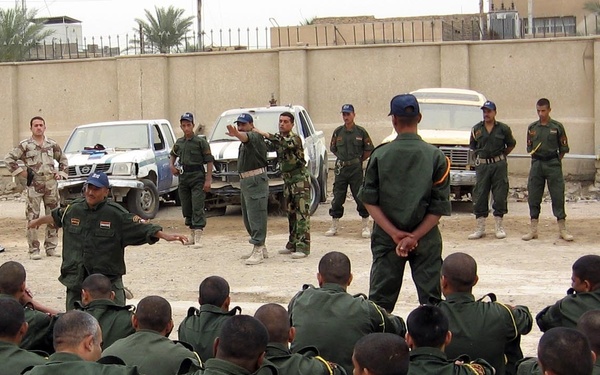 IP recruits learn new procedures