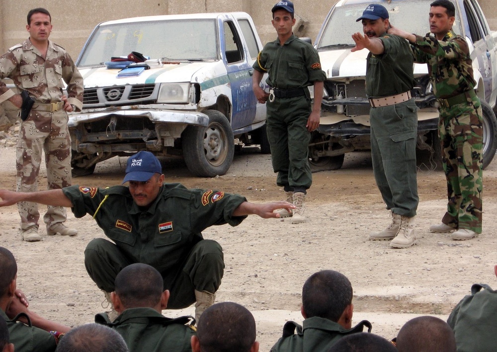 IP recruits learn new procedures