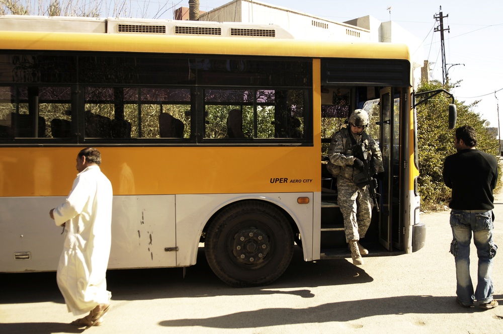 Presence Patrol through the Adhamiyah District of Baghdad