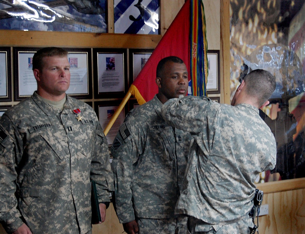 1-15th Infantry Regiment leaders receive Bronze Stars