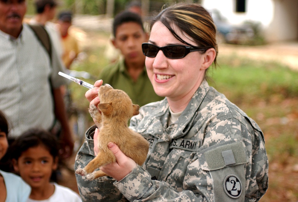 Army Veterinarians: Helping Animals, Helping People