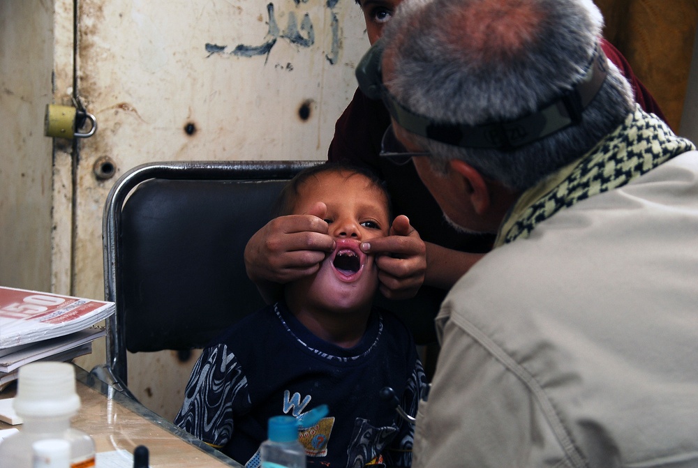 CF, IA Provide Free Health Care, Dental Treatment to Nye Residents