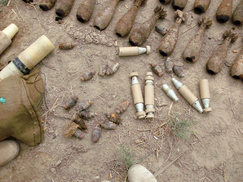 Hundreds of mortar rounds turned in to IA