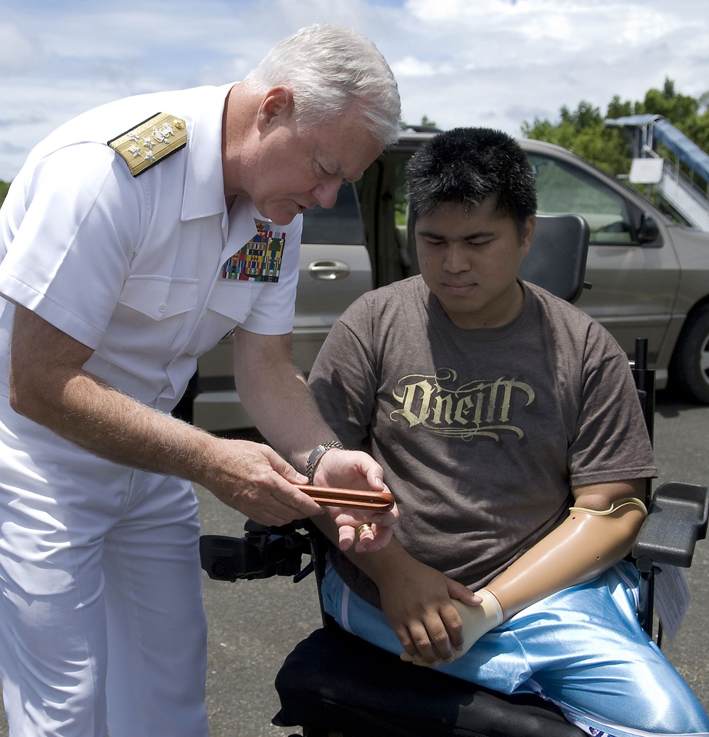Keating Praises Micronesia's Partnership in Promoting Stability