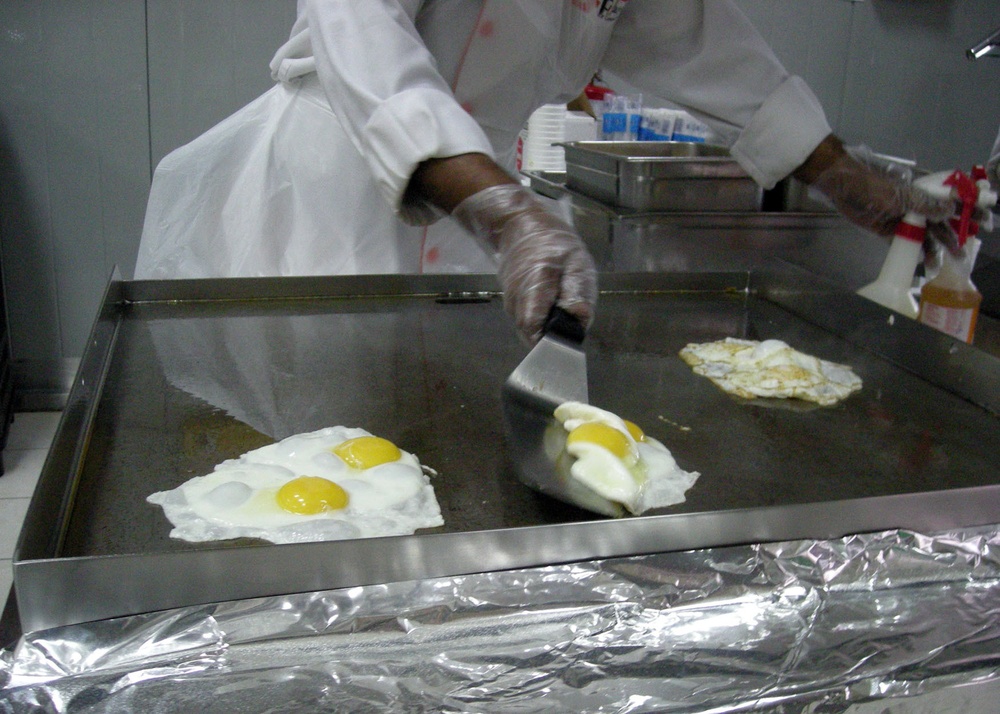 Fresh eggs available once more for deployed Soldiers