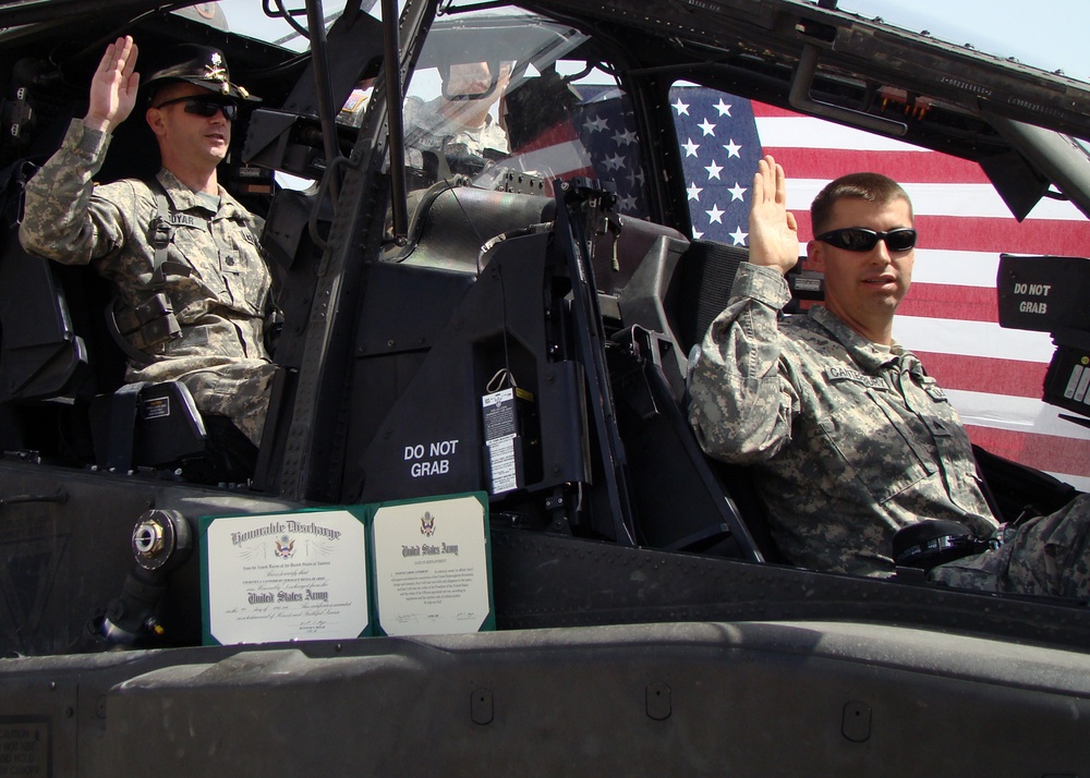 'Longknife' Soldiers Reup Apache-style