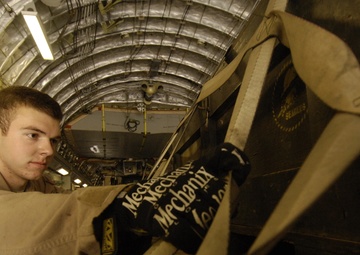 Airman travels globe as C-17 crew chief