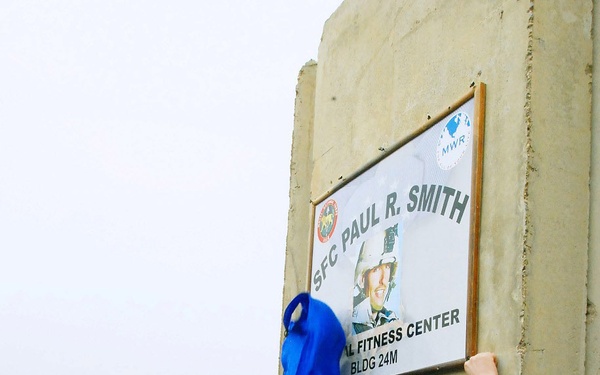 Fitness center named in honor of Medal of Honor recipient
