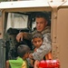 Killer Troop shows softer side to Iraqi children, Mosul