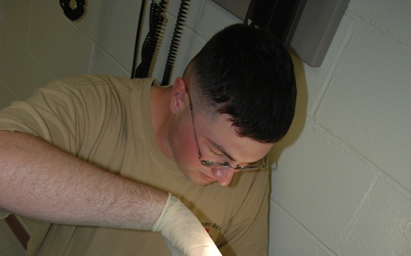 Joint Aid Station Medical Procedure