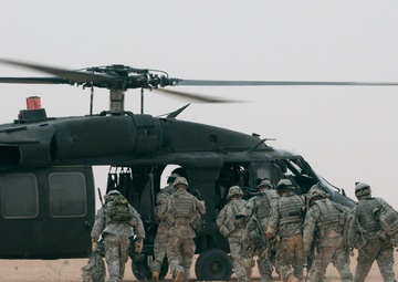 Hand Selected by Task Force Spartan Commander for Exceptional Service, Reserve MP Company Ends Mission in Iraq With Full-scale Air Assault