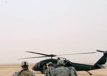 Hand Selected by Task Force Spartan Commander for Exceptional Service, Reserve MP Company Ends Mission in Iraq With Full-scale Air Assault