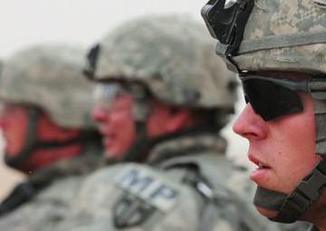 Hand Selected by Task Force Spartan Commander for Exceptional Service, Reserve MP Company Ends Mission in Iraq With Full-scale Air Assault