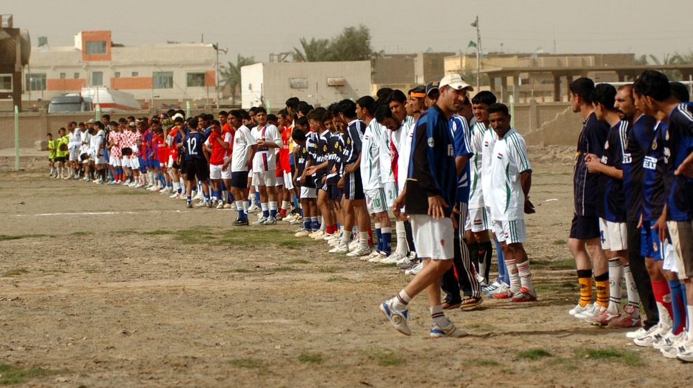 Mahmudiyah Soccer Stadium Opens With Tourney