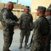 Former 101st Abn. Div. CSM Visits Strike Troops in Baghdad