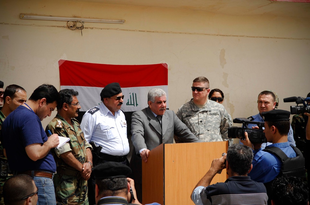 Iraqi Police Takes the Lead for the Security of Kirkuk