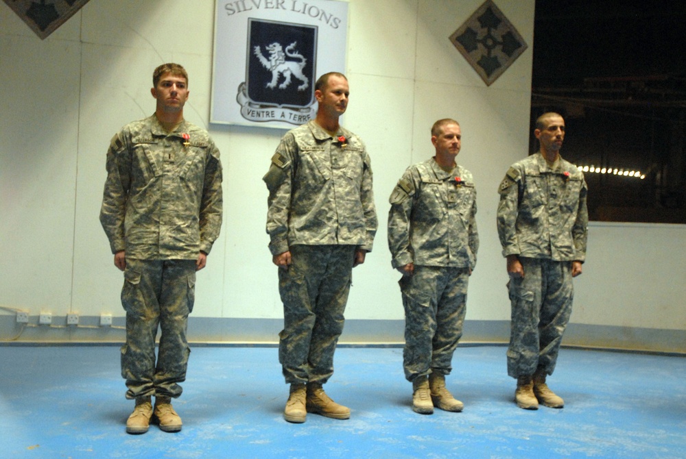 Heroic Efforts Earn Two Silver Lions Soldiers Bronze Star With Valor