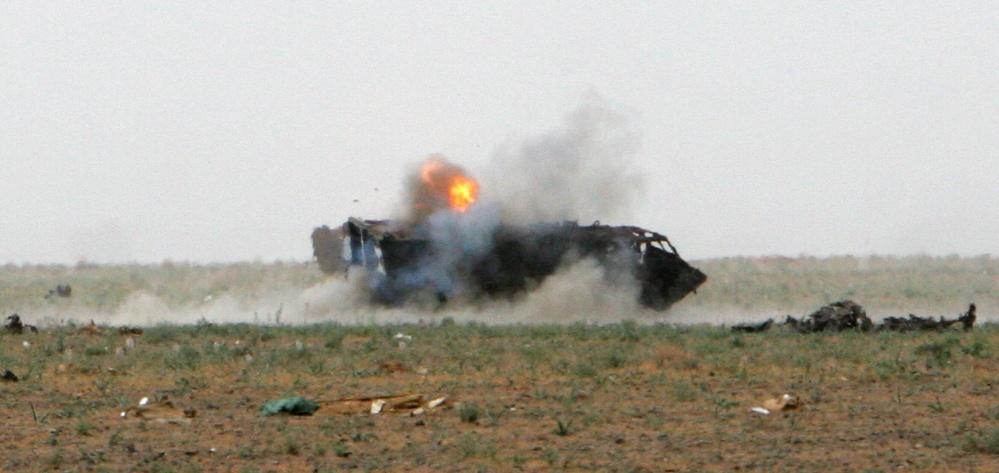 Battalion Landing Team 1/6 machine gun shoot