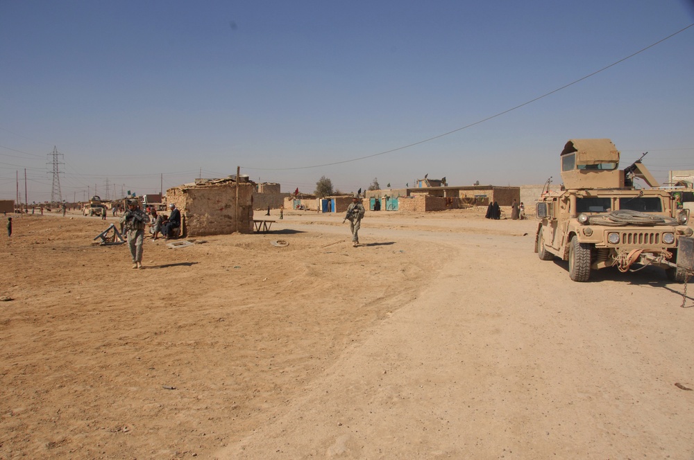 Dismounted Patrol in Nahrwan