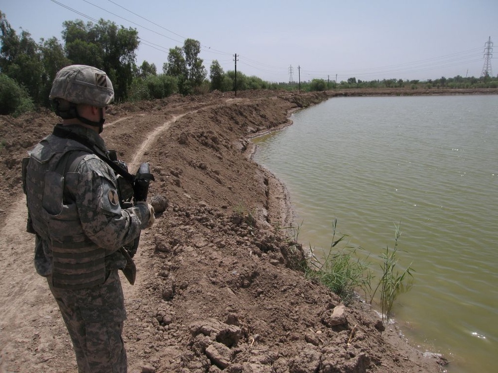 Coalition forces aid fish farms, hatcheries