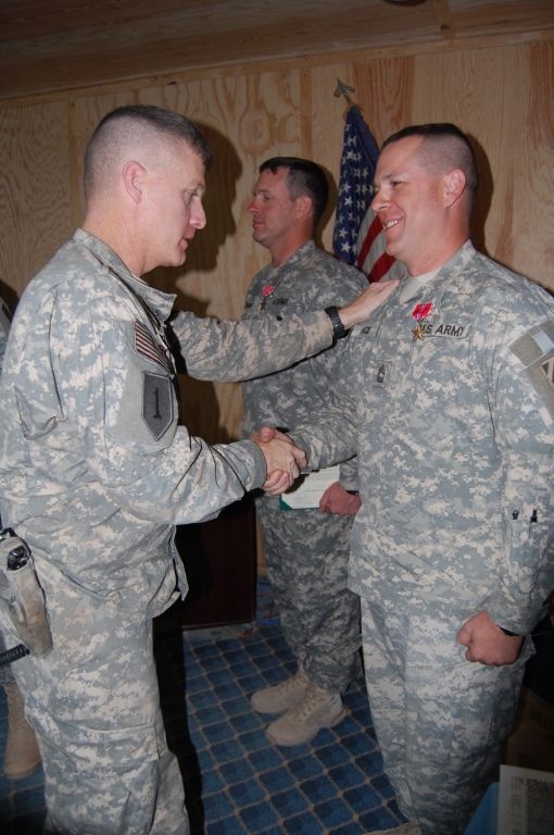 3rd BCT leaders awarded Bronze Star Medals