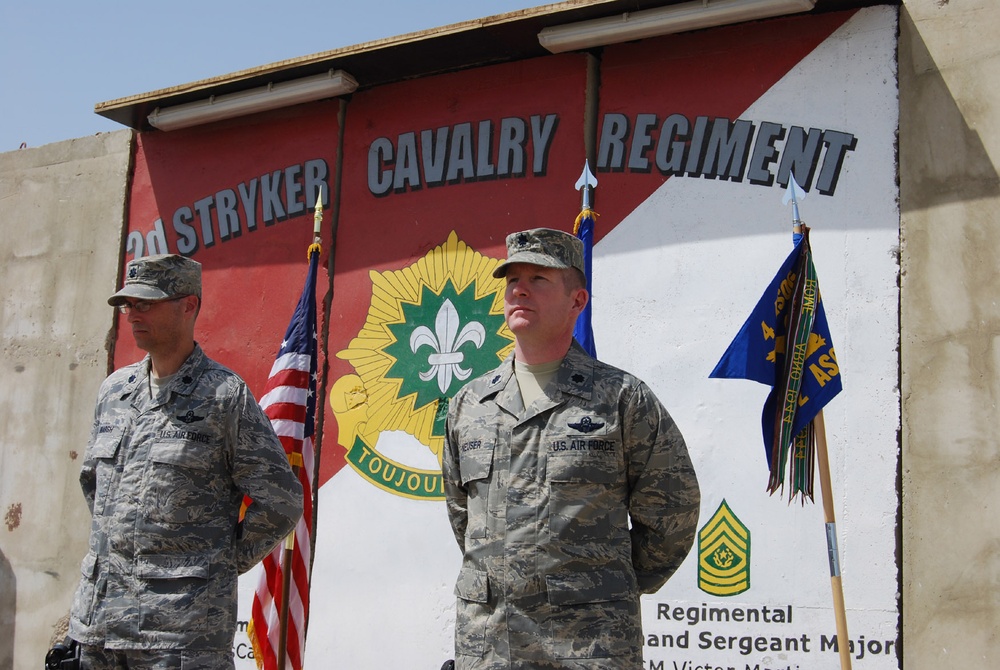 2nd Air Support Operations Squadron changes command