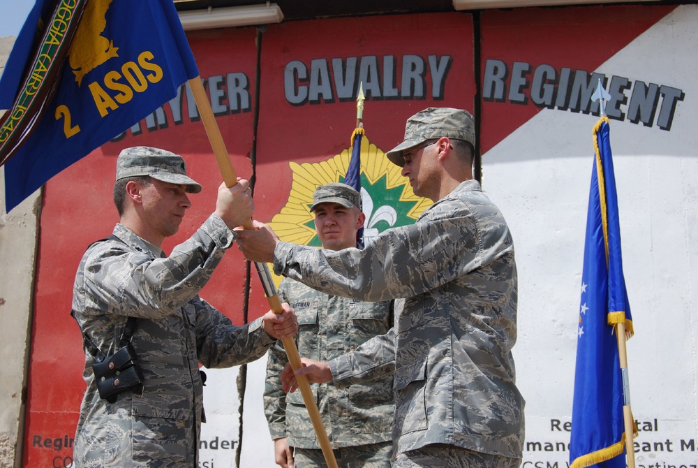 2nd Air Support Operations Squadron changes command