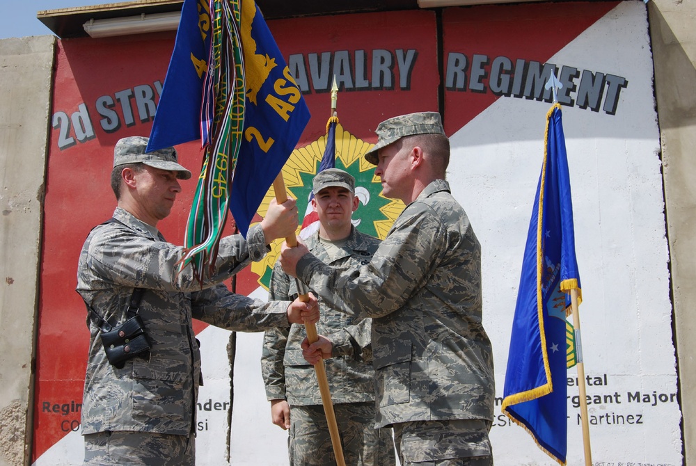 2nd Air Support Operations Squadron changes command