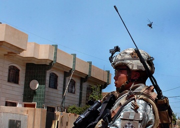 COP Mountain build; an all-arms effort