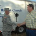 Church helps soldiers during the 2008 Vigilant Guard exercise