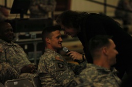 'Big Rain' rocks the house at Camp Liberty's MWR field house