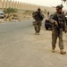 Cobra troops patrol streets of northwest Baghdad