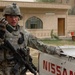 Cobra troops patrol streets of northwest Baghdad