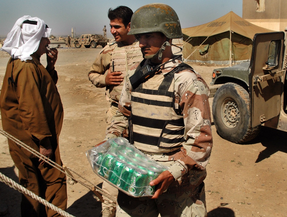 IA and CF Platoons Team Up for a Good Cause