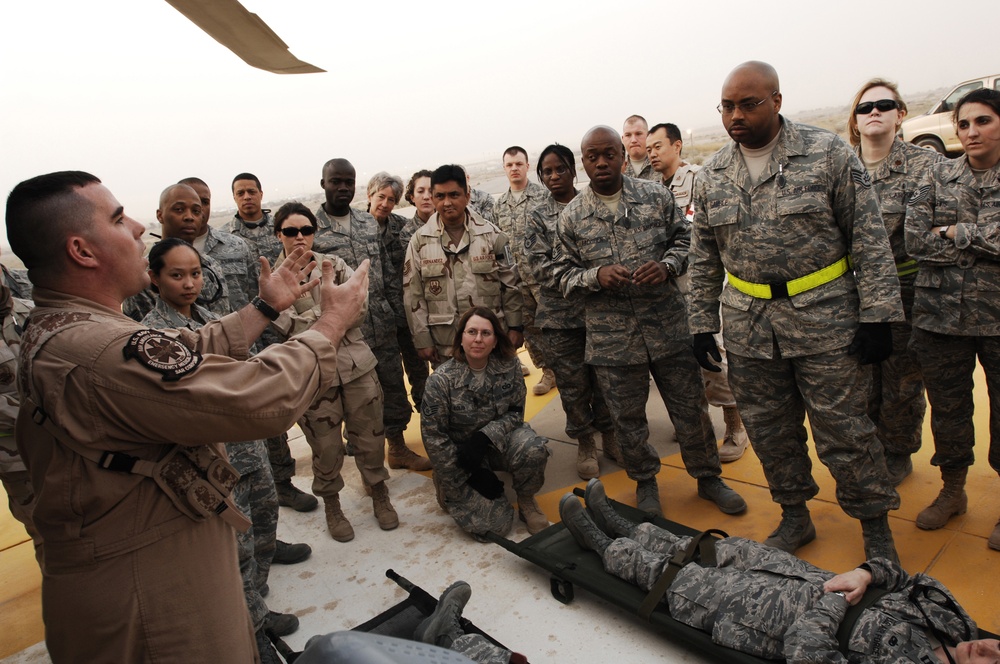 386th Expeditionary Medical Group Training