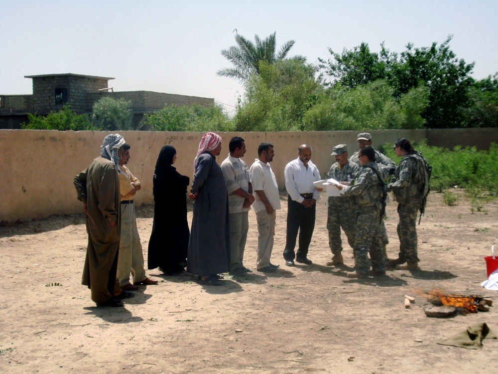 Iraqis learn longevity tips from Coalition forces